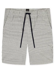 Schiesser Pyjamashorts Mix Relax Dunkelblau/Grau/Grün/Weiß/Creme/Dunkelgrau