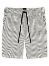 Schiesser Pyjamashorts Mix Relax Dunkelblau/Grau/Grün/Weiß/Creme/Dunkelgrau