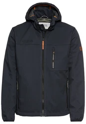 camel active Softshelljacke Funktionsjacke Regular Fit Hellblau/Dunkelblau/Blau