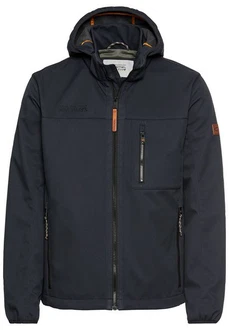 camel active Softshelljacke Funktionsjacke Regular Fit Hellblau/Dunkelblau/Blau