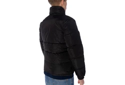 Karl Kani Winterjacke Retro Essential Puffer Jacket Schwarz/Blau/Dunkelblau
