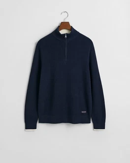 Gant Strickpullover RIBBED COTTON HALF ZIP Gant Strickpullover RIBBED COTTON HALF ZIP