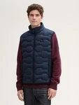 TOM TAILOR Steppweste Hybrid Lightweight Dunkelblau/Dunkelrot/Blau/Hellblau/Bordeaux
