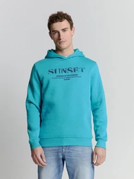 Sweatshirt Hoodie Sunset - Relaxed Fit
