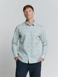 Langarmhemd Regular-Fit Freizeithemd - Regular Fit