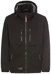 camel active Funktionsjacke Blouson Schwarz/Dunkelgrau