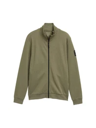 Funktionsjacke Sweatjacke mit Stehkragen - Regular Fit