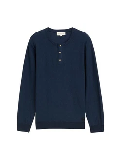 TOM TAILOR Strickpullover Henley TOM TAILOR Strickpullover Henley