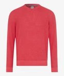 Brax Strickpullover Rick - Slim Fit Rot
