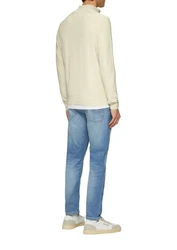 s.Oliver Strickpullover Strick-Troyer Khaki/Beige/Creme/Weiß