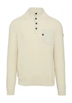 s.Oliver Strickpullover Strick-Troyer Khaki/Beige/Creme/Weiß