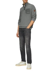 s.Oliver Strickpullover Strick-Troyer Schwarz