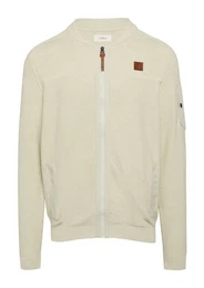 Strickjacke Strickjacke mit Bomber-Kragen - Regular Fit