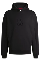 HUGO Hoodie Debostaco Schwarz