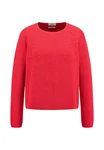 FYNCH-HATTON Strickpullover Basic Pullover Regular Fit Rot/Rosa