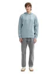 TOM TAILOR Denim Sweatshirt Hoodie mit Logo-Details 