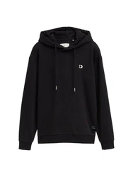 TOM TAILOR Denim Sweatshirt Hoodie mit Logo-Details 