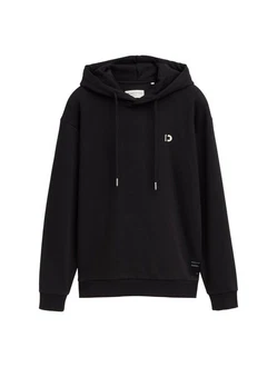 TOM TAILOR Denim Sweatshirt Hoodie mit Logo-Details
