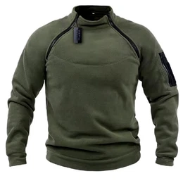 2-in-1-Pullover Herren Hoodie - Warm, Atmungsaktiv, Taktisch, Sport & Outdoor REALXIZI