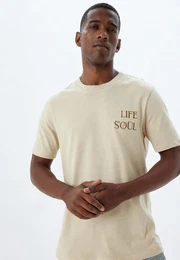 T-Shirt Rundhalsausschnitt Kurzrmelig