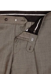 Carl Gross Chinos Baukasten Hose CG Stevenson Khaki/Grau/Braun