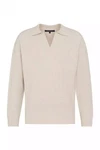 Drykorn Strickpullover Rustino Khaki/Braun/Beige