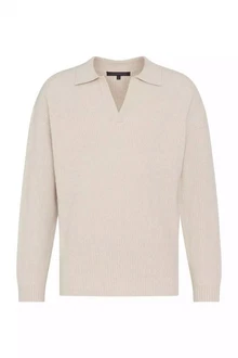Drykorn Strickpullover Rustino Khaki/Braun/Beige