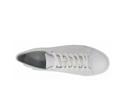 Digel Sommer Schnürschuh Sneaker Grau/Silber/Hellgrau/Weiß/Creme