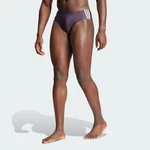 ADIDAS PERFORMANCE Sportbadeshorts Classic 3-Streifen Lila/Braun/Schwarz