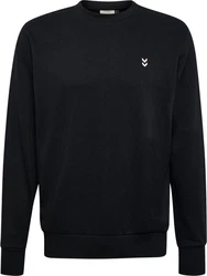 hummel Sweatshirt hmlPULSE SWEAT CREWNECK Blau/Dunkelblau/Schwarz