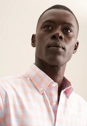 seidensticker Businesshemd Regular Kurzarm Button-Down-Kragen Rosa