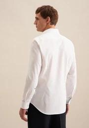 Businesshemd Shaped Shaped Langarm Kentkragen Kleinmuster