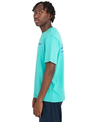 Element T-Shirt Horizon Grün/Türkis/Blau