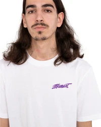 Element T-Shirt Horizon Weiß/Lila/Dunkelblau