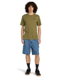 Element T-Shirt Day And Night Dunkelgrün/Khaki/Grün