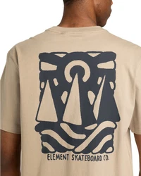 Element T-Shirt Day And Night Khaki/Beige/Braun