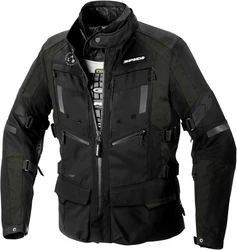 SpiDi Motorradjacke 4 Season Evo H2Out Schwarz/Weiß
