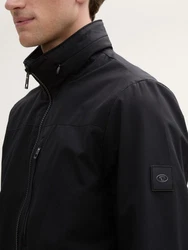 TOM TAILOR Jacke Schwarz/Dunkelgrau/Grau