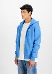 Alpha Industries Hoodie Basic Zip Hoodie Small Logo Blau/Hellblau Alpha Industries Hoodie Basic Zip Hoodie Small Logo Blau/Hellblau