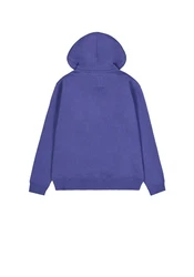 Alpha Industries Hoodie Basic Zip Hoodie Small Logo Dunkelblau/Lila/Fliederfarben