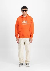Alpha Industries Kapuzenpullover Basic Hoodie Herren Orange