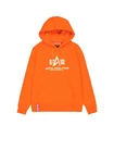 Alpha Industries Kapuzenpullover Basic Hoodie Herren Orange