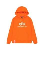 Alpha Industries Kapuzenpullover Basic Hoodie Herren Orange