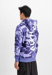 Alpha Industries Hoodie Back Print Camo
