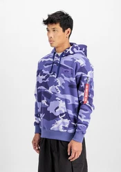 Alpha Industries Hoodie Back Print Camo
