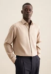 Seidensticker Businesshemd Regular Kentkragen Uni Beige/Braun