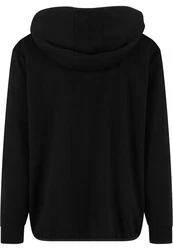URBAN CLASSICS Sweatjacke Scuba Zip Pocket Hoody Schwarz