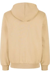 Urban Classics Fluffy Fleece Hoodjacket Beige/Khaki/Braun