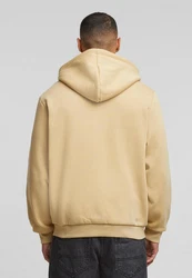Urban Classics Fluffy Fleece Hoodjacket Beige/Khaki/Braun