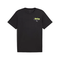 PUMA Laufshirt NITRO Herren Schwarz/Lila/Braun